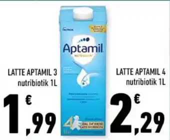 Conad LATTE APTAMIL 3 nutribiotik 1L offerta