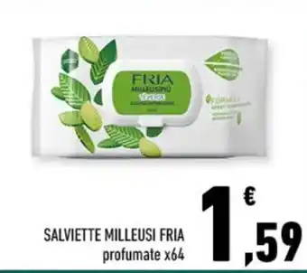Conad SALVIETTE MILLEUSI FRIA profumate x64 offerta