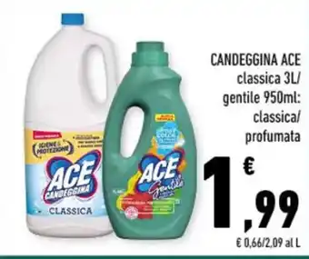 Conad CANDEGGINA ACE classica 3L/ gentile 950ml offerta