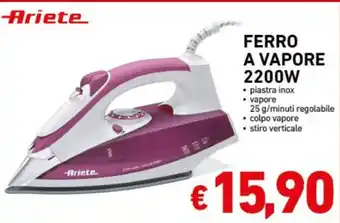 Conad Ariete FERRO A VAPORE 2200 W offerta