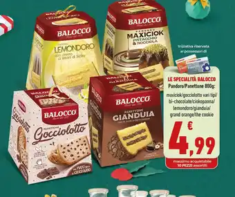 Conad Pandoro/Panettone 800g offerta
