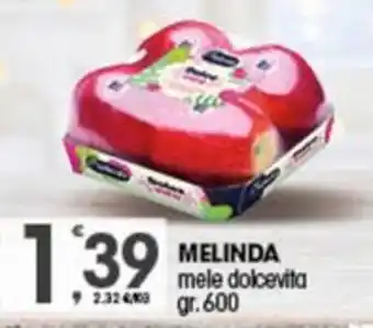 MELINDA mele dolcevita 2.3269 gr.600