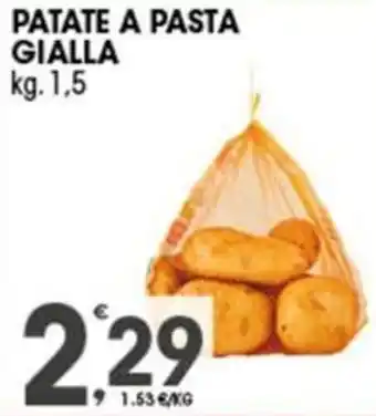 Quick Sisa PATATE A PASTA GIALLA kg 1,5 offerta