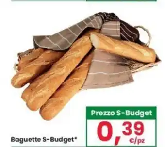Eurospar Baguette S-Budget offerta