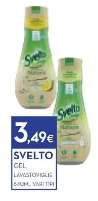 Proshop SVELTO GEL LAVASTOVIGLIE 640ML VARI TIPI offerta