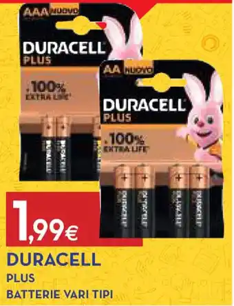 Proshop DURACELL PLUS BATTERIE VARI TIPI offerta