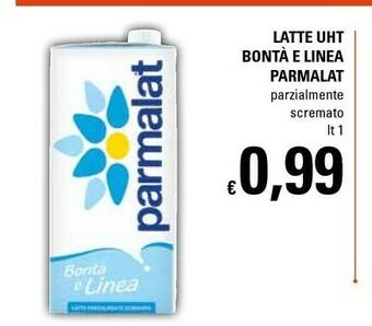 Basko Parmalat Latte parzialmente scremato offerta