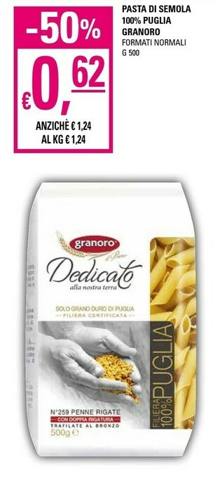 Basko Granoro Pasta di semola offerta