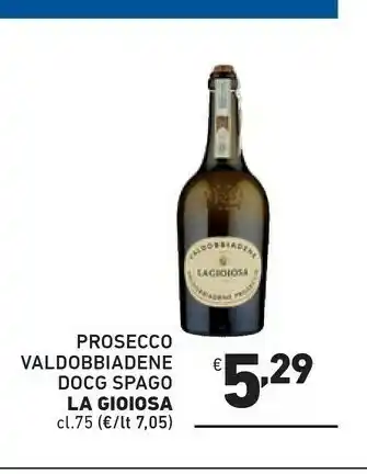 Ok Market La Gioiosa Prosecco offerta