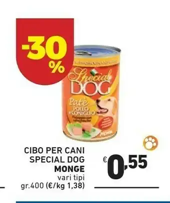 Monge Cibo per cani