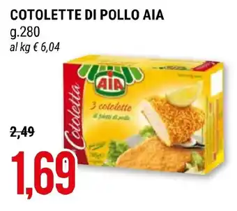Hardis COTOLETTE DI POLLO AIA g. 280 offerta