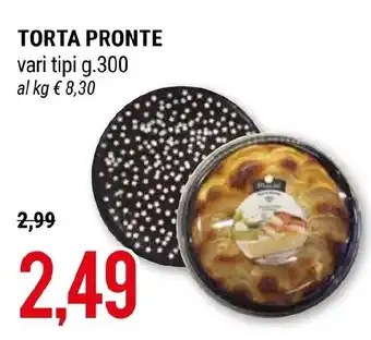 Hardis TORTA PRONTE vari tipi g.300 offerta