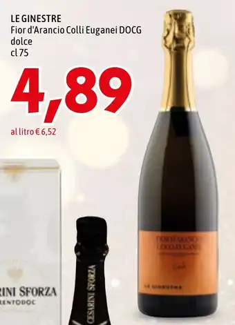 MEGA LE GINESTRE Fior d'Arancio Colli Euganei DOCG dolce cl75 offerta