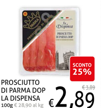 La Dispensa Prosciutto Di Parma DOP 100g