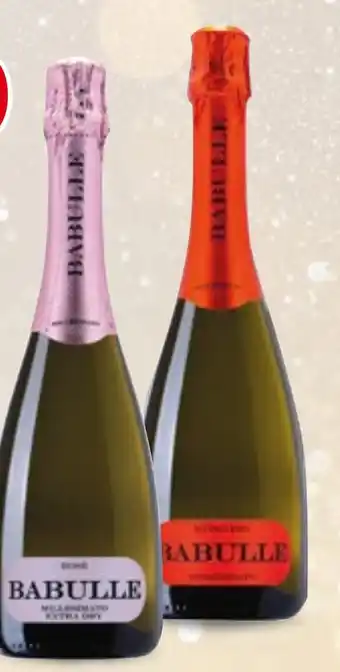 MEGA BABULLE Spumante millesimato extra dry, rosè cl 75 offerta