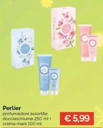 Acqua & Sapone Perlier profumazioni assortite docciaschiuma 250 ml + crema mani 100 ml offerta