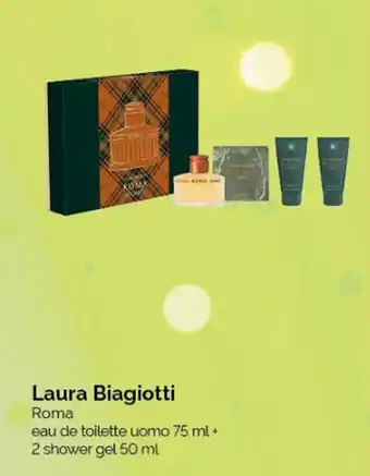 Acqua & Sapone Laura Biagiotti Roma eau de toilette uomo 75 ml + 2 shower gel 50 ml offerta