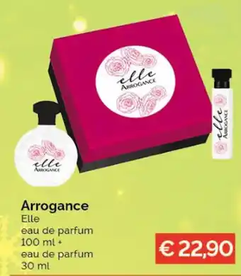 Acqua & Sapone Arrogance Elle eau de parfum 100 ml + eau de parfum 30 ml offerta