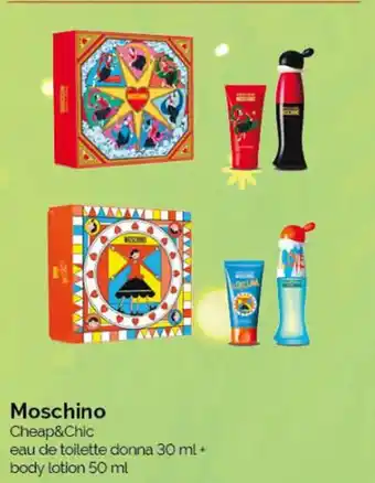 Acqua & Sapone Moschino Cheap&Chic eau de toilette donna 30 ml + body lotion 50 ml offerta