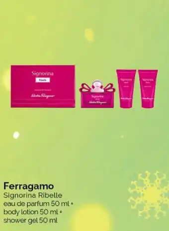 Acqua & Sapone Ferragamo Signorina Ribelle eau de parfum 50 ml + body lotion 50 ml shower gel 50 ml offerta
