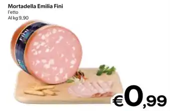 MAX Supermercati Mortadella Emilia Fini offerta