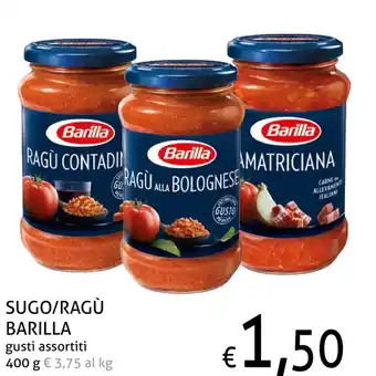 Ecu Discount Barilla Sugo/Ragù 400 g offerta