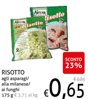Risotto Agli Asparagi/Alla Milanese/Ai Funghi 175 g