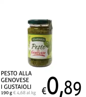Pesto Alla Genovese I Gustaioli 190 g