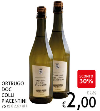 Ortrugo DOC Colli Piacentini 75 cl