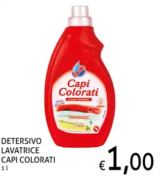 Capi Colorati Detersivo Lavatrice 1 l