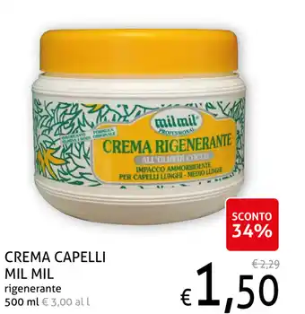 Mil Mil Crema Capelli Rigenerante 500 ml