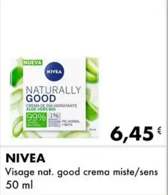 Iper Tosano NIVEA Visage nat. good crema miste/sens 50 ml offerta