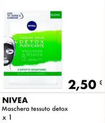 Iper Tosano NIVEA Maschera tessuto detox x 1 offerta