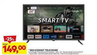 DPiù EKO K320HGT TELEVISORE offerta