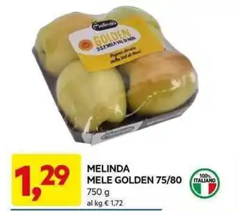DPiù MELINDA MELE GOLDEN 75/80 750 g offerta
