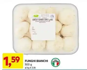 DPiù FUNGHI BIANCHI 500 g offerta