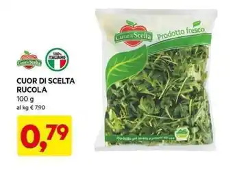 DPiù CUOR DI SCELTA RUCOLA 100 g offerta