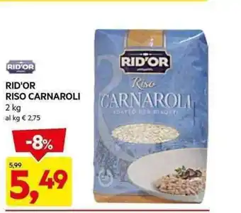 RID'OR RISO CARNAROLI 2 kg