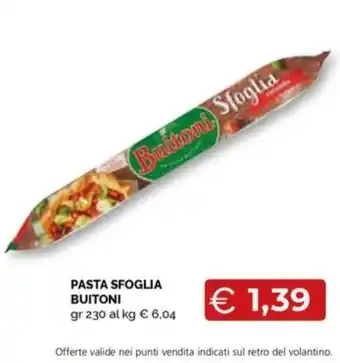 Mercatò Local PASTA SFOGLIA BUITONI offerta