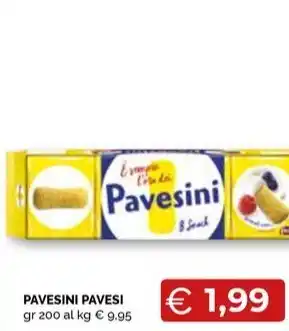Mercatò Local PAVESINI PAVESI gr 200 offerta