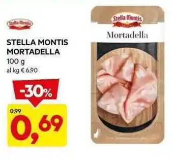 DPiù STELLA MONTIS MORTADELLA 100 g offerta