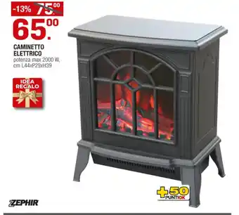 Brico OK ZEPHIR CAMINETTO ELETTRICO offerta
