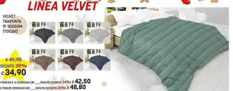 Risparmio Casa VELVET TRAPUNTA 1P 300GSM 170X260 offerta