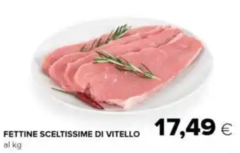 Oasi FETTINE SCELTISSIME DI VITELLO offerta