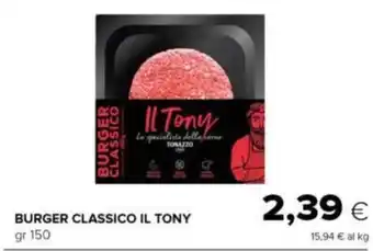 Oasi BURGER CLASSICO IL TONY gr 150 offerta