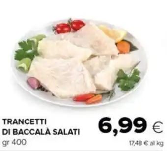 Oasi TRANCETTI DI BACCALA SALATI gr 400 offerta