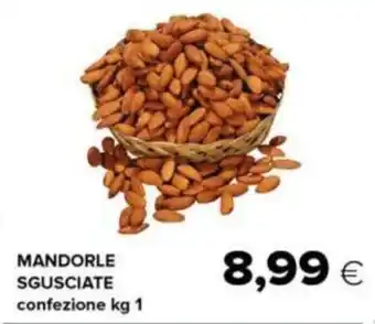 Oasi MANDORLE SGUSCIATE confezione kg 1 offerta