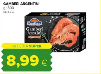 Oasi GAMBERI ARGENTINI gr 800 offerta
