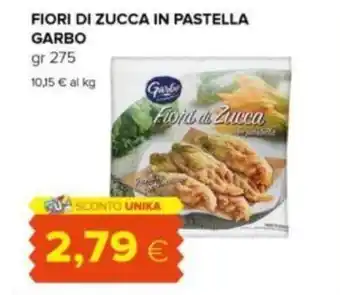FIORI DI ZUCCA IN PASTELLA GARBO gr 275