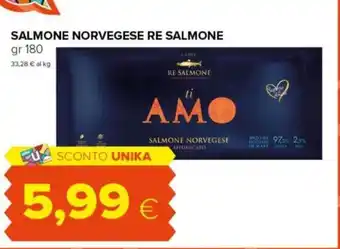 Oasi SALMONE NORVEGESE RE SALMONE gr 180 offerta
